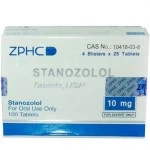 Stanozolol (ZPHC, в блистерах, просрочка) 100таб - 10мг/таб