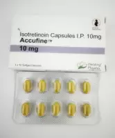 ISOTRETINOIN CAPS (против акне) 10 таб - 10мг\таб