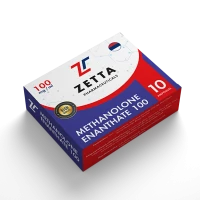 Methenolone Enanthate (Zetta) 10 ампул - 100мг\мл